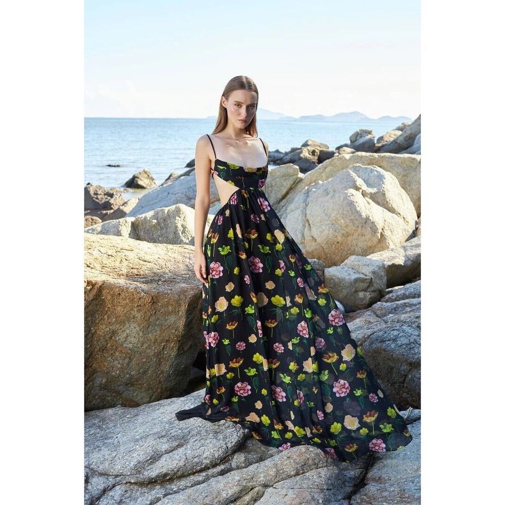 Free People SAU LEE Giselle Gown Size 14 - Picture 2 of 7